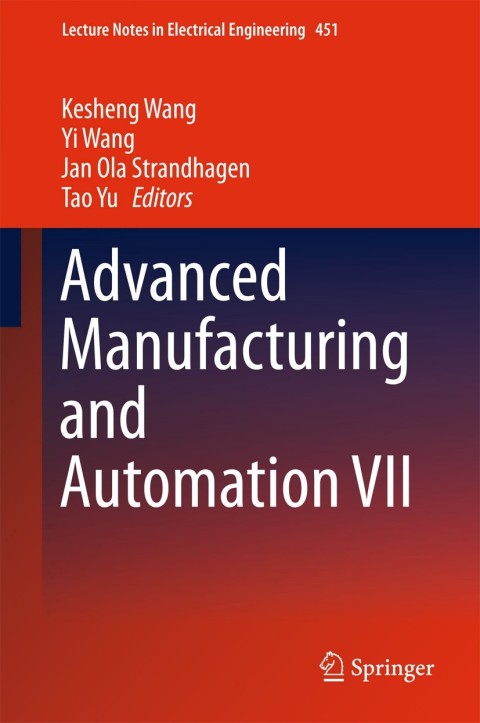 Cover image for book Advanced Manufacturing and Automation VII