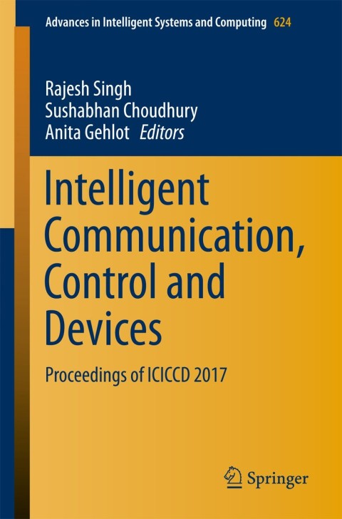 Cover image for book Intelligent Communication, Control and Devices