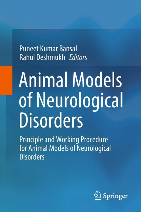 Cover image for book Animal Models of Neurological Disorders