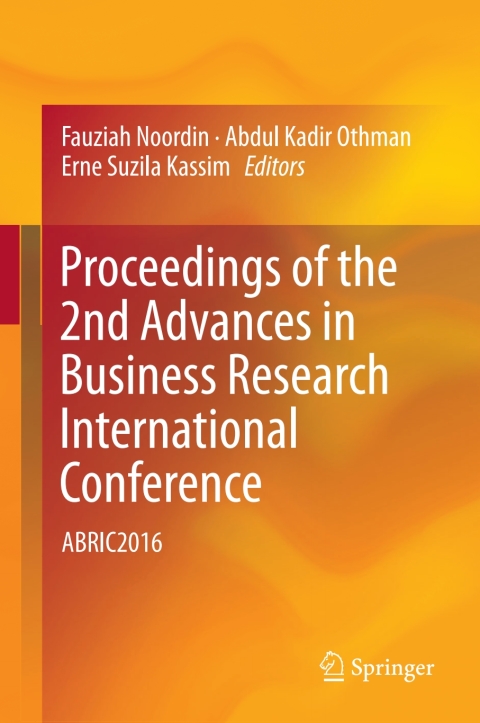 Cover image for book Proceedings of the 2nd Advances in Business Research International Conference