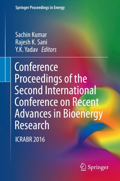 Cover image for book Conference Proceedings of the Second International Conference on Recent Advances in Bioenergy Research