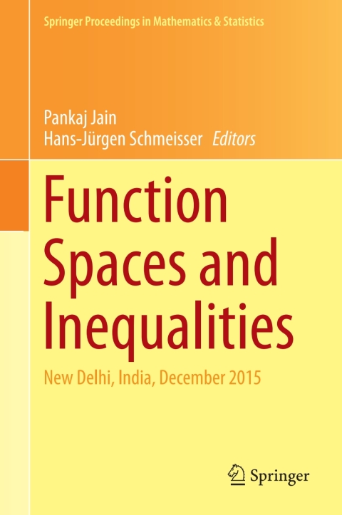 Cover image for book Function Spaces and Inequalities