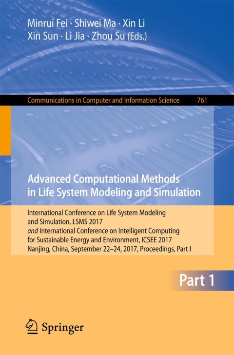 Cover image for book Advanced Computational Methods in Life System Modeling and Simulation