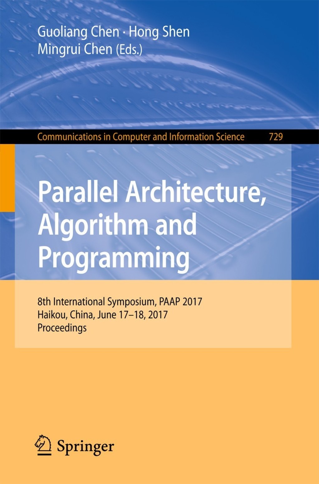 Parallel Architecture  Algorithm and Programming (eBook)