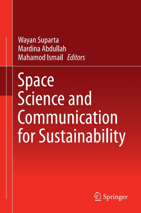 Cover image for book Space Science and Communication for Sustainability
