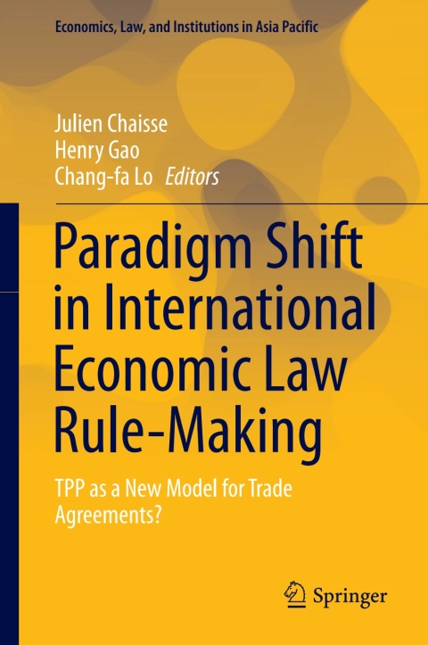 Cover image for book Paradigm Shift in International Economic Law Rule-Making