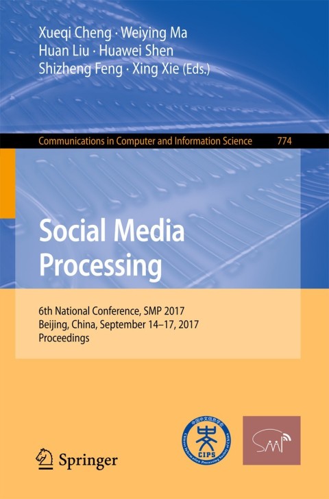 Cover image for book Social Media Processing