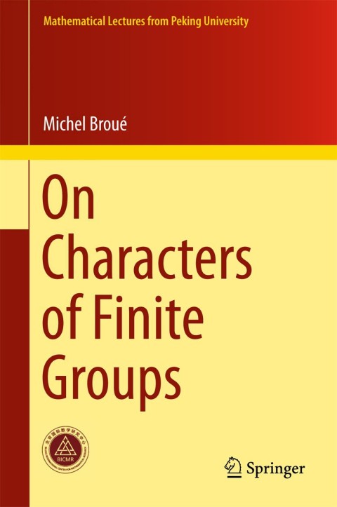 Cover image for book On Characters of Finite Groups