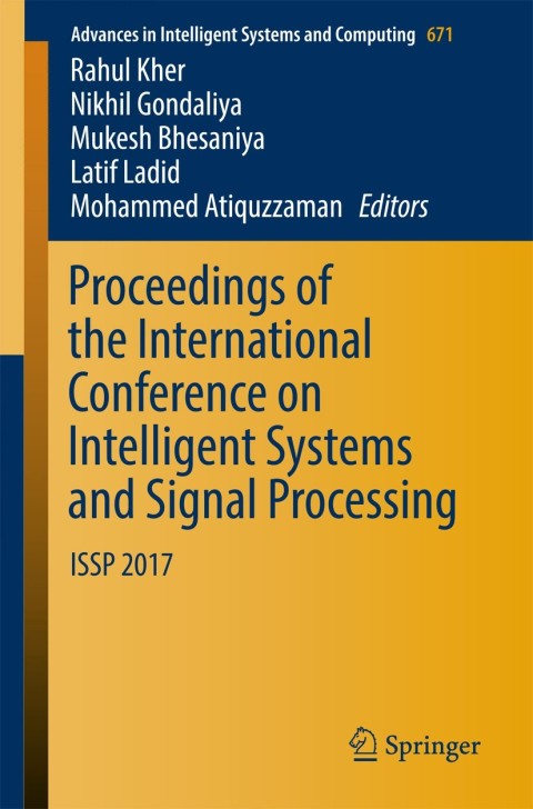 Cover image for book Proceedings of the International Conference on Intelligent Systems and Signal Processing