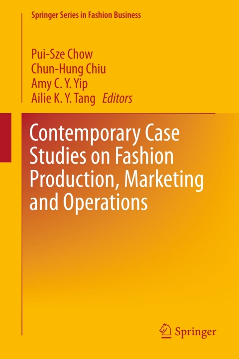 Cover image for book Contemporary Case Studies on Fashion Production, Marketing and Operations