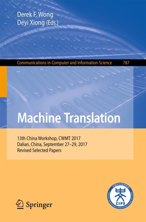 Cover image for book Machine Translation