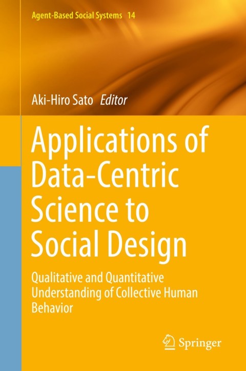 Cover image for book Applications of Data-Centric Science to Social Design