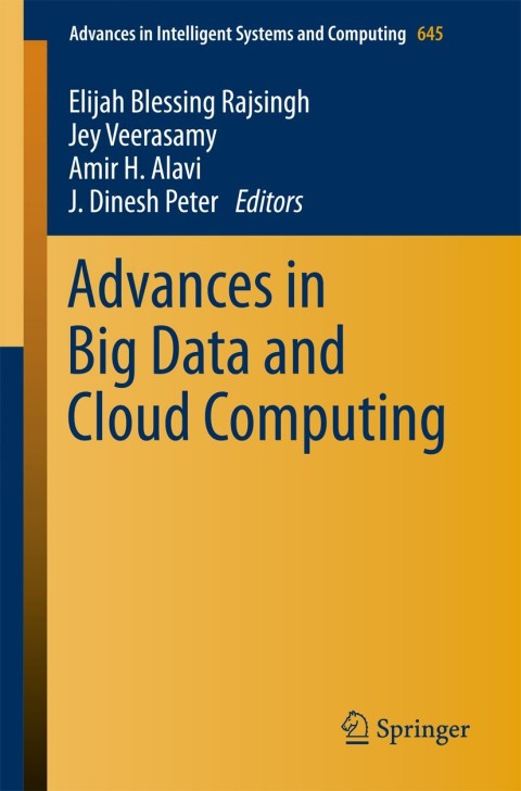 Cover image for book Advances in Big Data and Cloud Computing