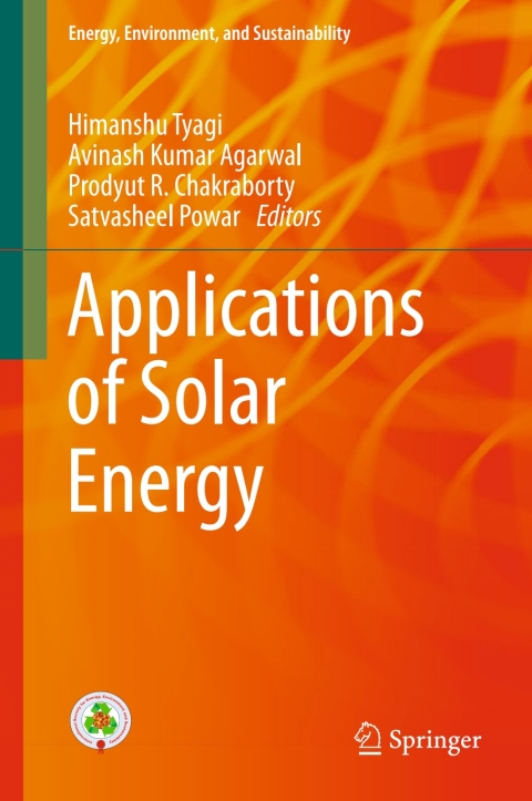 Cover image for book Applications of Solar Energy