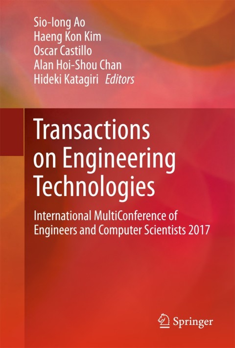 Cover image for book Transactions on Engineering Technologies