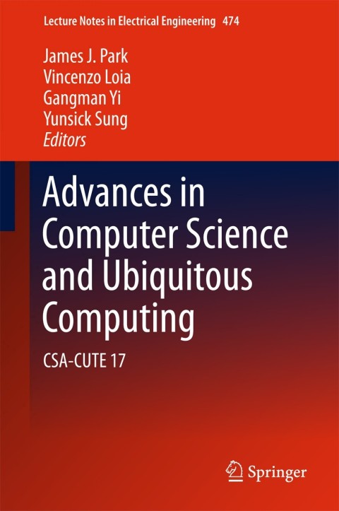 Cover image for book Advances in Computer Science and Ubiquitous Computing