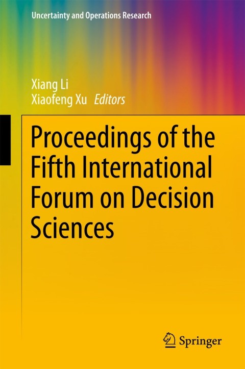Cover image for book Proceedings of the Fifth International Forum on Decision Sciences