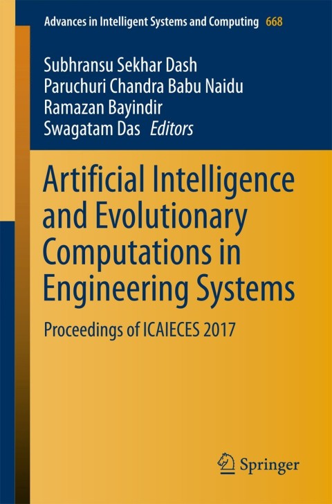 Cover image for book Artificial Intelligence and Evolutionary Computations in Engineering Systems