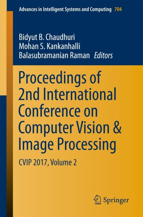 Cover image for book Proceedings of 2nd International Conference on Computer Vision & Image Processing