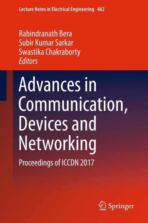 Cover image for book Advances in Communication, Devices and Networking