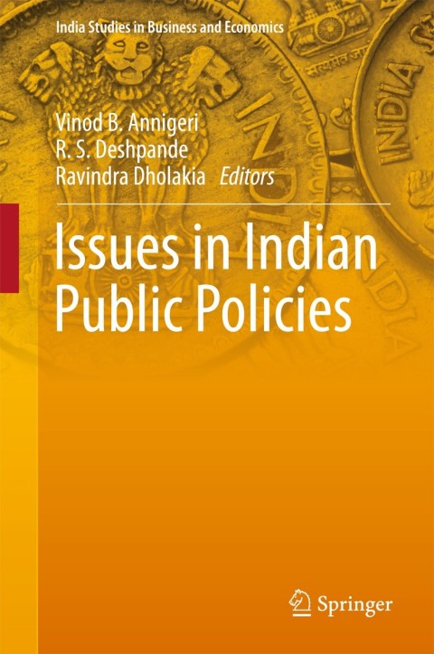 Cover image for book Issues in Indian Public Policies
