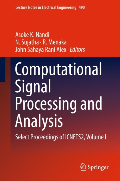 Cover image for book Computational Signal Processing and Analysis