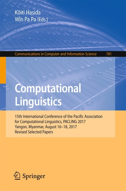 Cover image for book Computational Linguistics