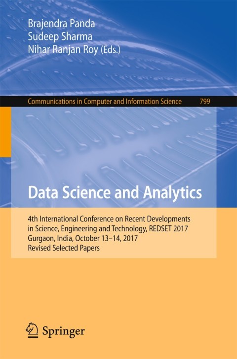 Cover image for book Data Science and Analytics