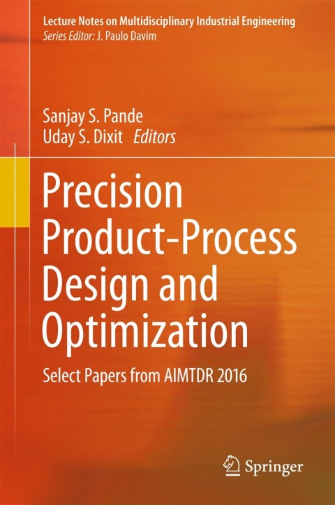 Cover image for book Precision Product-Process Design and Optimization