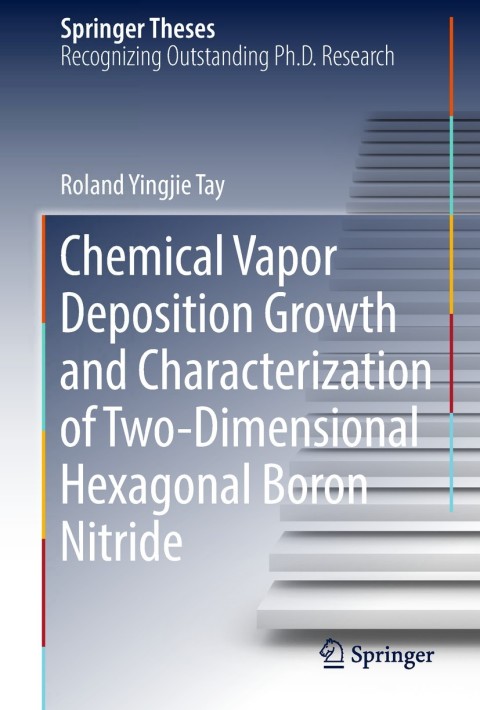 Cover image for book Chemical Vapor Deposition Growth and Characterization of Two-Dimensional Hexagonal Boron Nitride