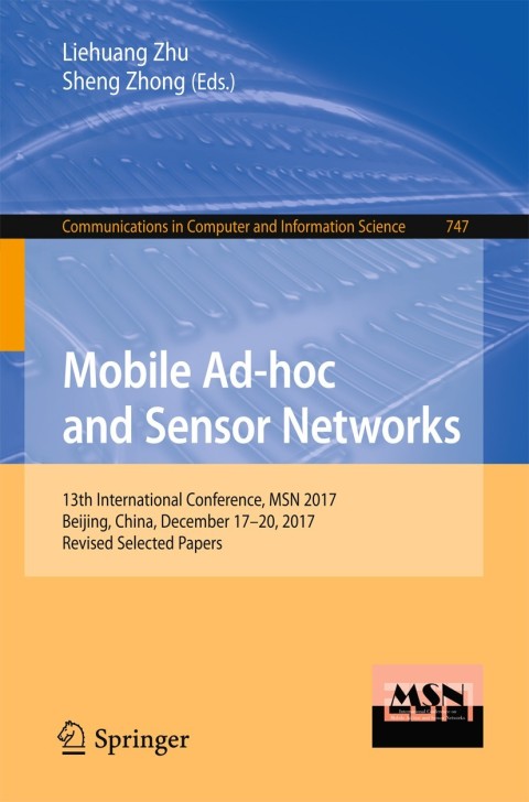 Cover image for book Mobile Ad-hoc and Sensor Networks