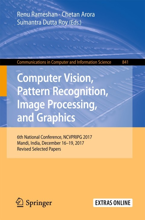 Cover image for book Computer Vision, Pattern Recognition, Image Processing, and Graphics
