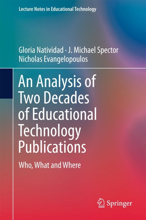Cover image for book An Analysis of Two Decades of Educational Technology Publications