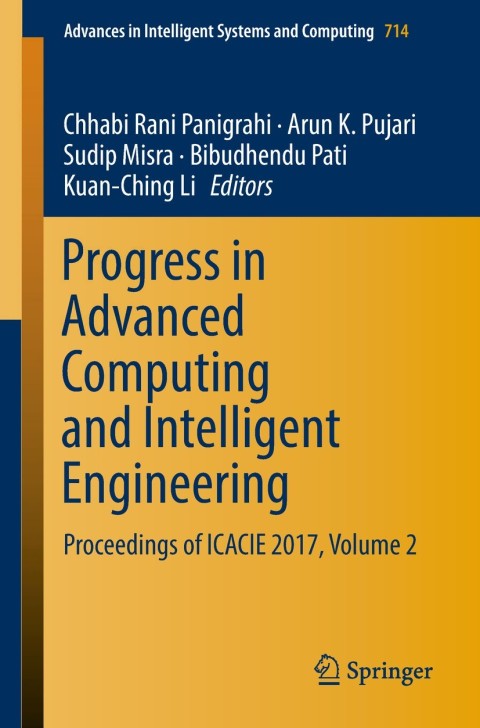 Cover image for book Progress in Advanced Computing and Intelligent Engineering