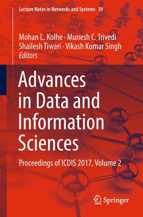 Cover image for book Advances in Data and Information Sciences