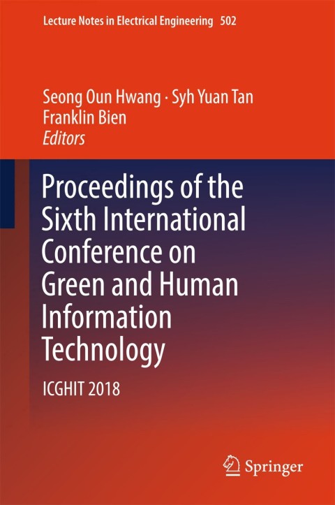 Cover image for book Proceedings of the Sixth International Conference on Green and Human Information Technology
