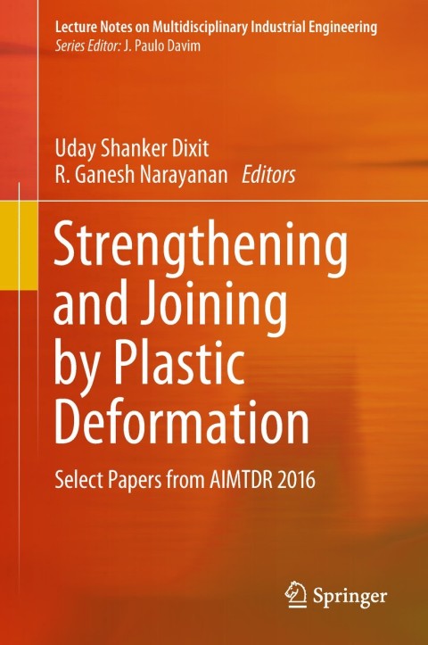 Cover image for book Strengthening and Joining by Plastic Deformation