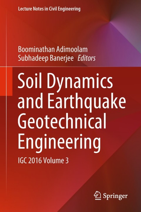Cover image for book Soil Dynamics and Earthquake Geotechnical Engineering