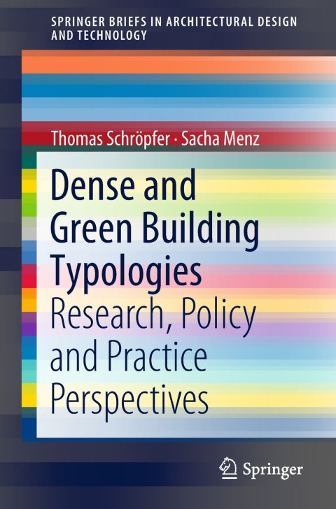 Cover image for book Dense and Green Building Typologies
