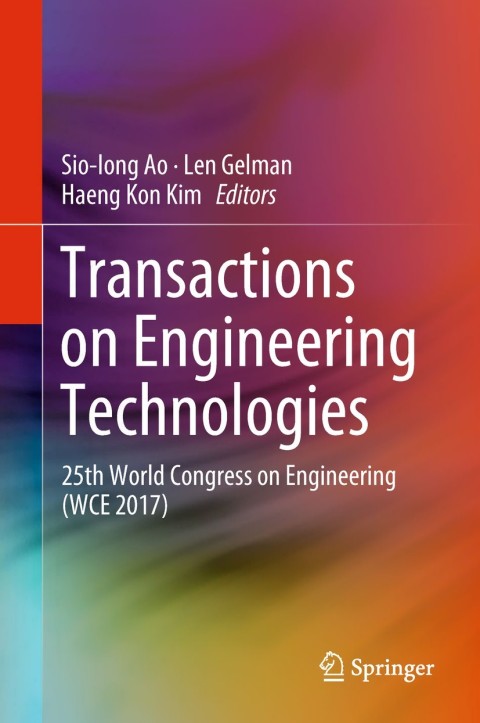 Cover image for book Transactions on Engineering Technologies