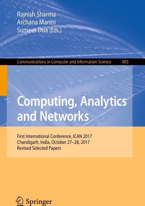 Cover image for book Computing, Analytics and Networks