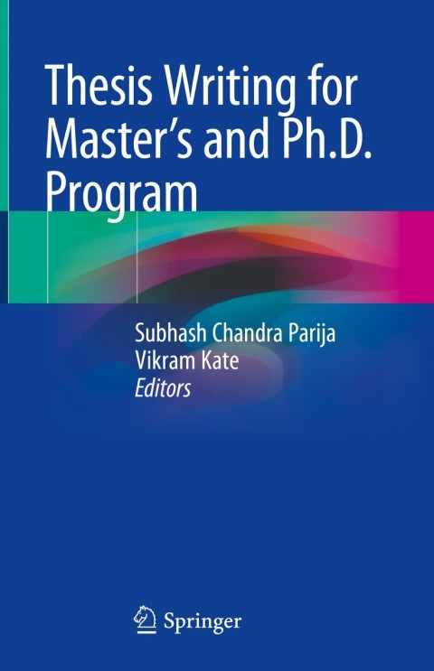 Cover image for book Thesis Writing for Master's and Ph.D. Program