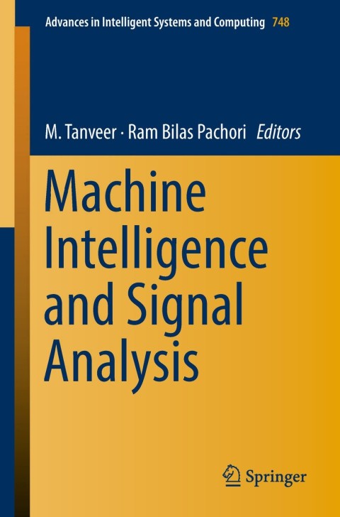 Cover image for book Machine Intelligence and Signal Analysis