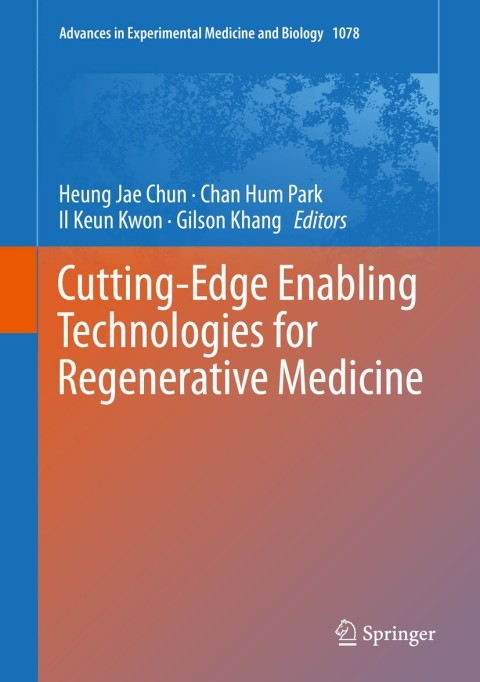 Cover image for book Cutting-Edge Enabling Technologies for Regenerative Medicine