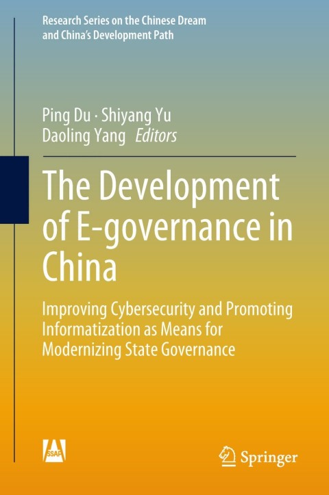 Cover image for book The Development of E-governance in China