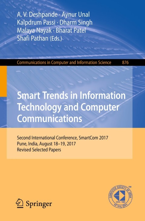 Cover image for book Smart Trends in Information Technology and Computer Communications
