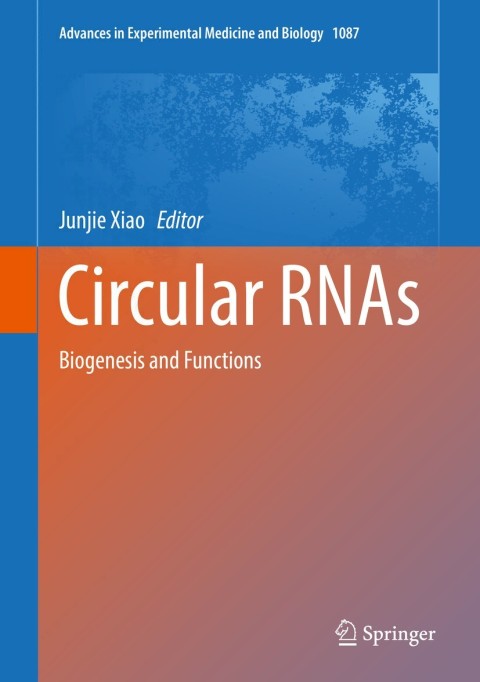 Cover image for book Circular RNAs