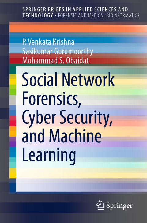 Cover image for book Social Network Forensics, Cyber Security, and Machine Learning