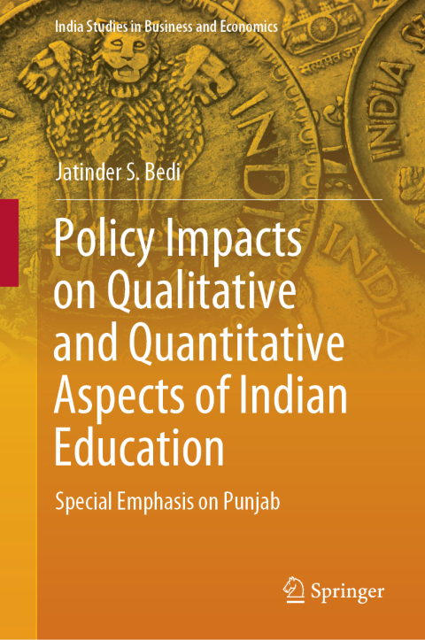 Cover image for book Policy Impacts on Qualitative and Quantitative Aspects of Indian Education