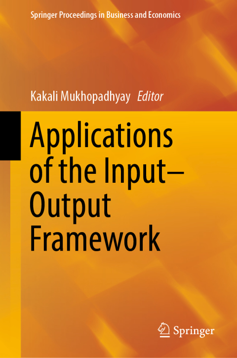 Cover image for book Applications of the Input-Output Framework